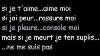 si je t'aime